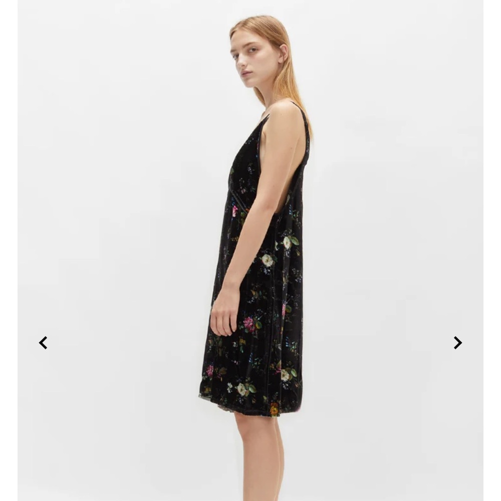 R13 Floral Velvet Dress Medium NWT - Picture 2 of 4